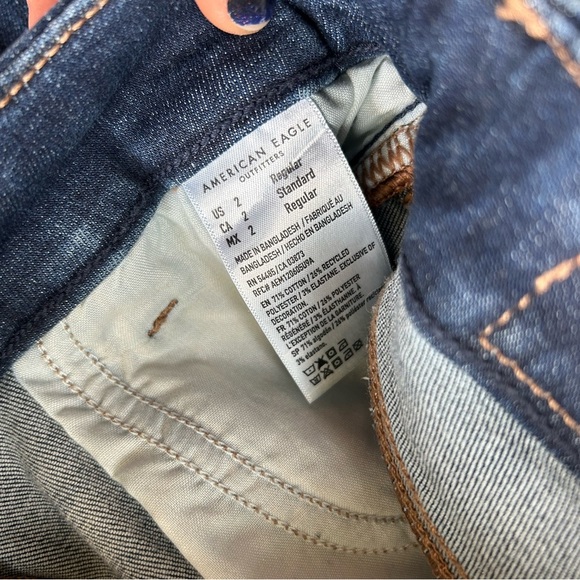 American eagle curvy high rise jegging dark wash - Picture 8 of 10